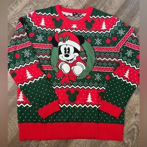 Disney's Mickey Mouse Ugly Christmas Sweater- Size XXL
